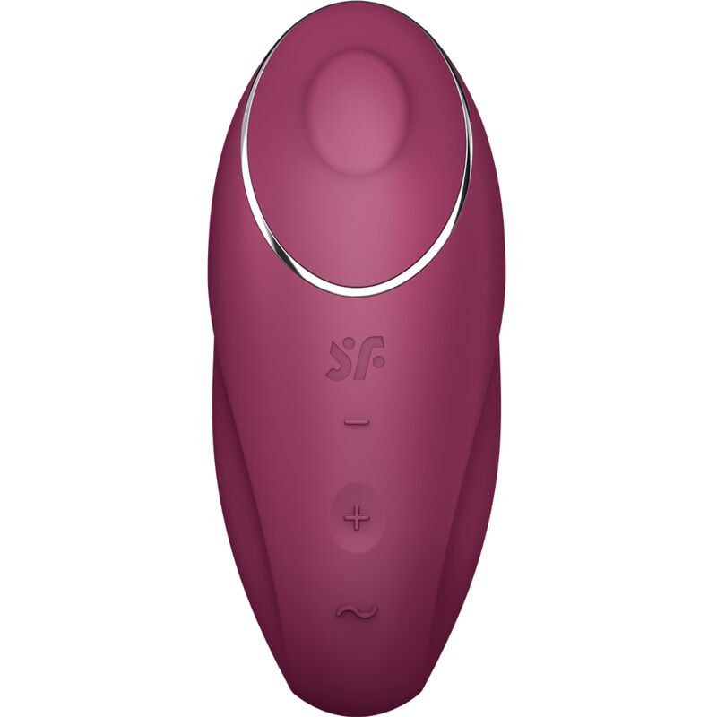 Vibratore Satisfyer Tap Climax 1 - Esperienza intensa in rosso