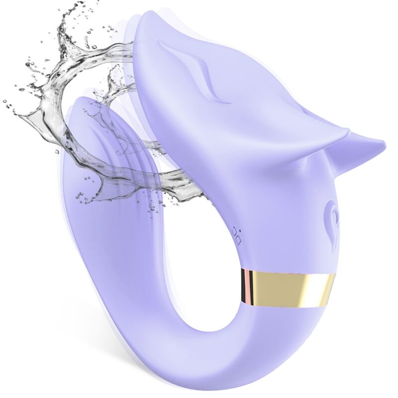 ARMONY - VIBRATORE FOX PER COPPIA TELECOMANDO VIOLA - immagine 2