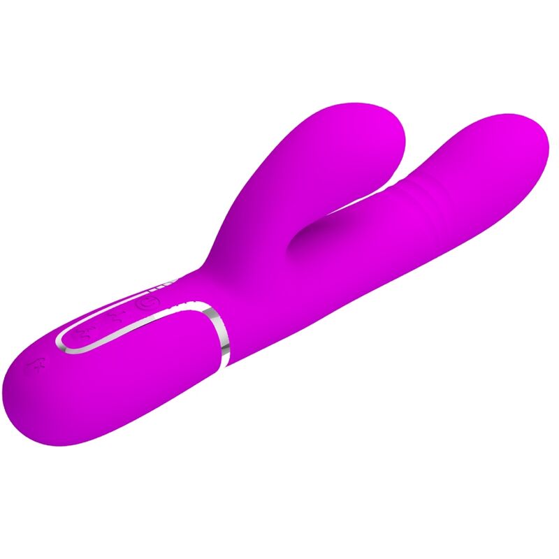 Vibratore Rabbit Pretty Love Multifunzione G-spot Fucsia