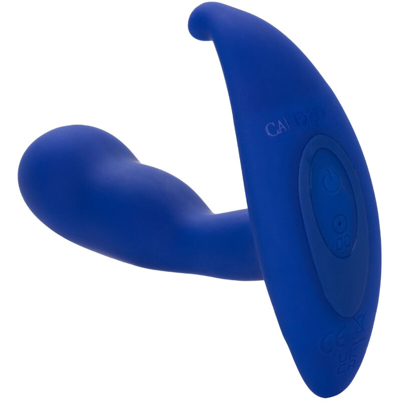 CALEXOTICS - ADMIRAL STIMOLATORE ANALE CURVO E VIBRATORE BLU - immagine 3