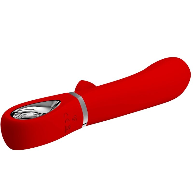 PRETTY LOVE - VIBRATORE MULTIFUNZIONE G-SPOT THOMAS ROSSO - immagine 3
