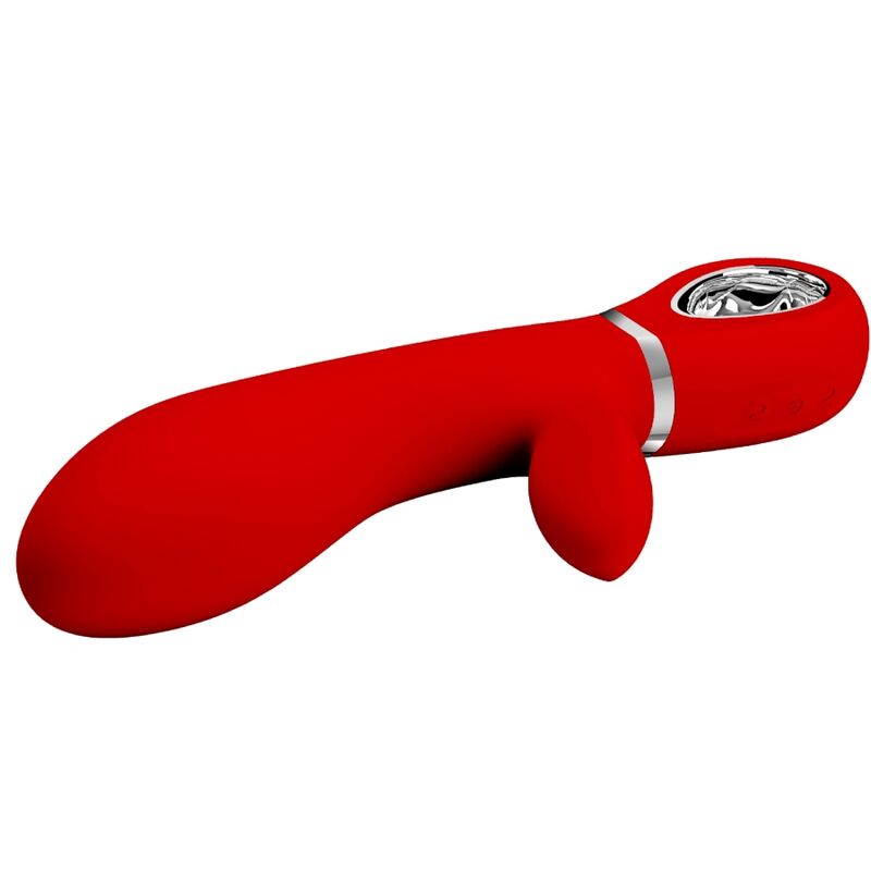 PRETTY LOVE - VIBRATORE MULTIFUNZIONE G-SPOT THOMAS ROSSO - immagine 4