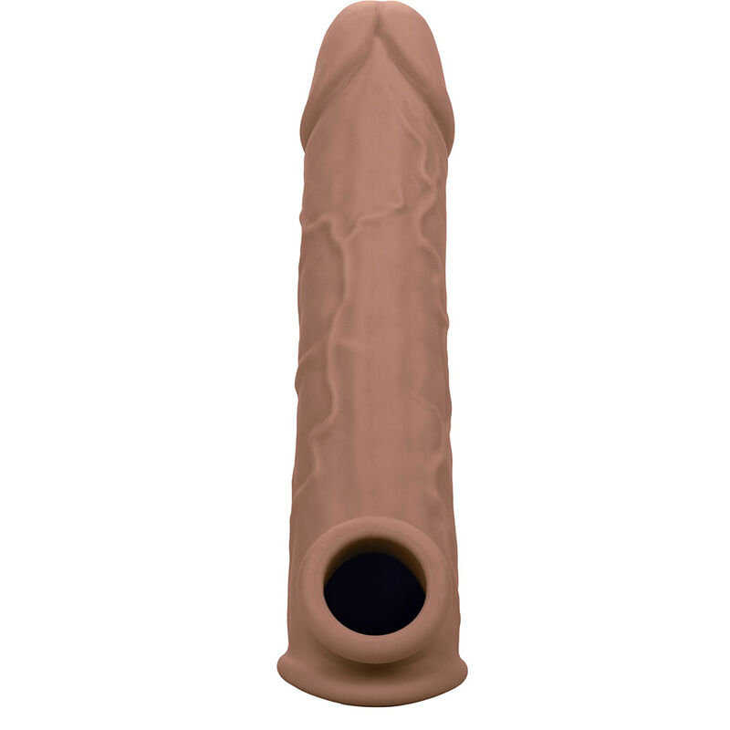 CALEXOTICS - PERFORMANCE MAXX LIFE-LIKE EXTENSION 8 PELLE MARRONE - immagine 4