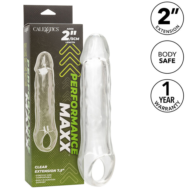 CALEXOTICS - PERFORMANCE MAXX CLEAR EXTENSION 7,5 TRASPARENTE - immagine 2