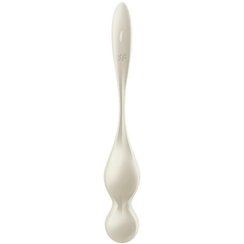 SATISFYER - LOVE BIRDS SFERE KEGEL VIBRANTI BIANCHE - immagine 5