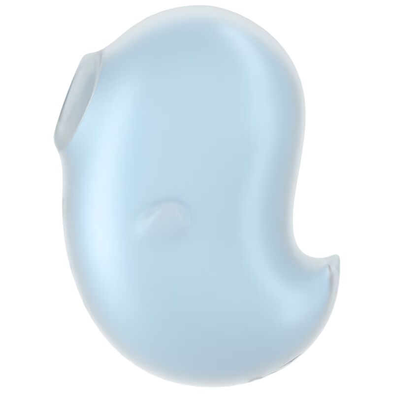 SATISFYER - VIBRATORE CUTIE GHOST LAY-ON AZZURRO - immagine 3