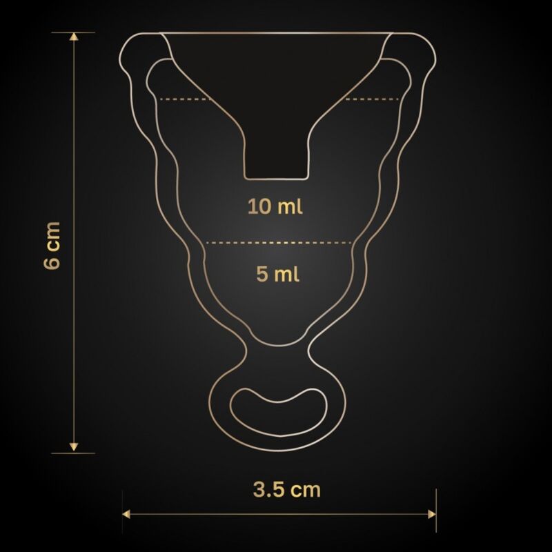 G-VIBE - COPPA MESTRUALE GCUP NERA - immagine 4