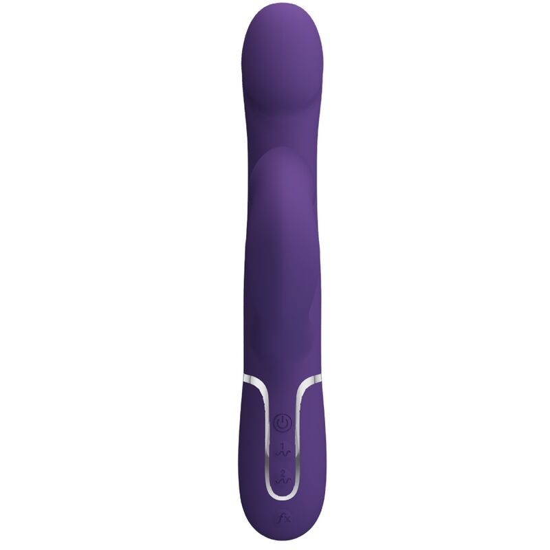 PRETTY LOVE - ZALIN PERLE VIBRATORE CONIGLIO 4 EN 1 VIOLA - immagine 3
