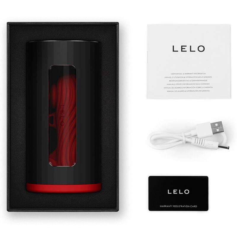 LELO - MASTURBATORE MASCHILE F1S V3 ROSSO - immagine 4