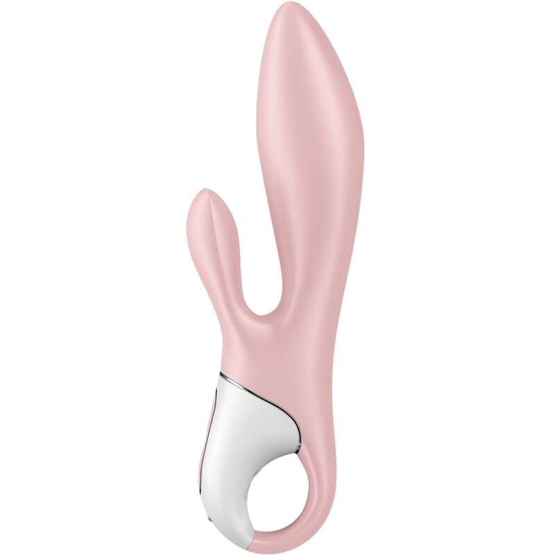 SATISFYER - AIR PUMP BUNNY 3 VIBRATORE GONFIABILE CONIGLIO ROSA - immagine 4