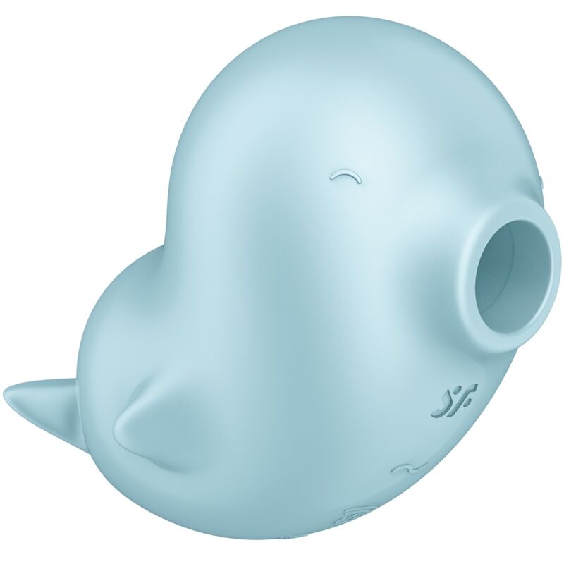 SATISFYER - SASSY SEAL STIMOLATORE E VIBRATORE BLU - immagine 5