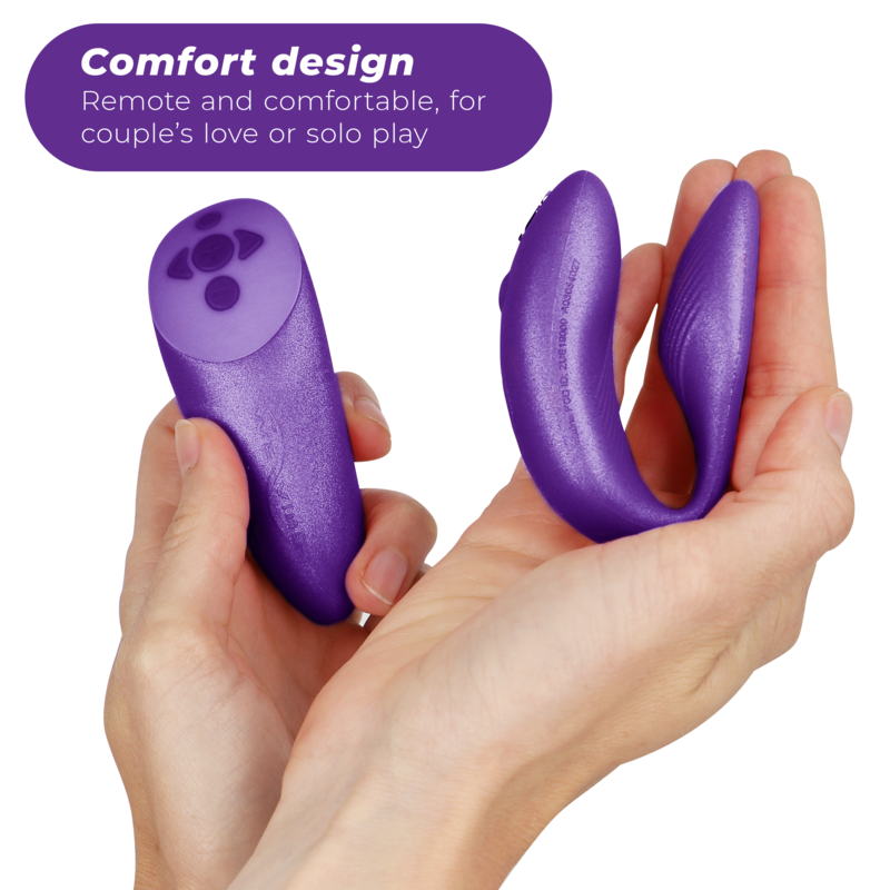 WE-VIBE - VIBRATORE CHORUS PER COPPIA CON LILAC SQUEEZE CONTROL - immagine 3