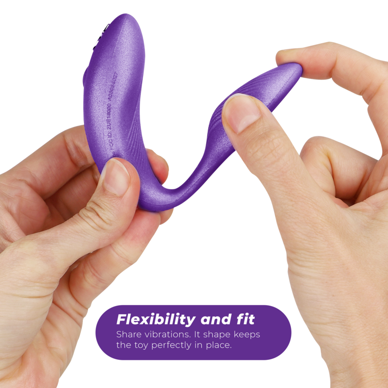 WE-VIBE - VIBRATORE CHORUS PER COPPIA CON LILAC SQUEEZE CONTROL - immagine 4