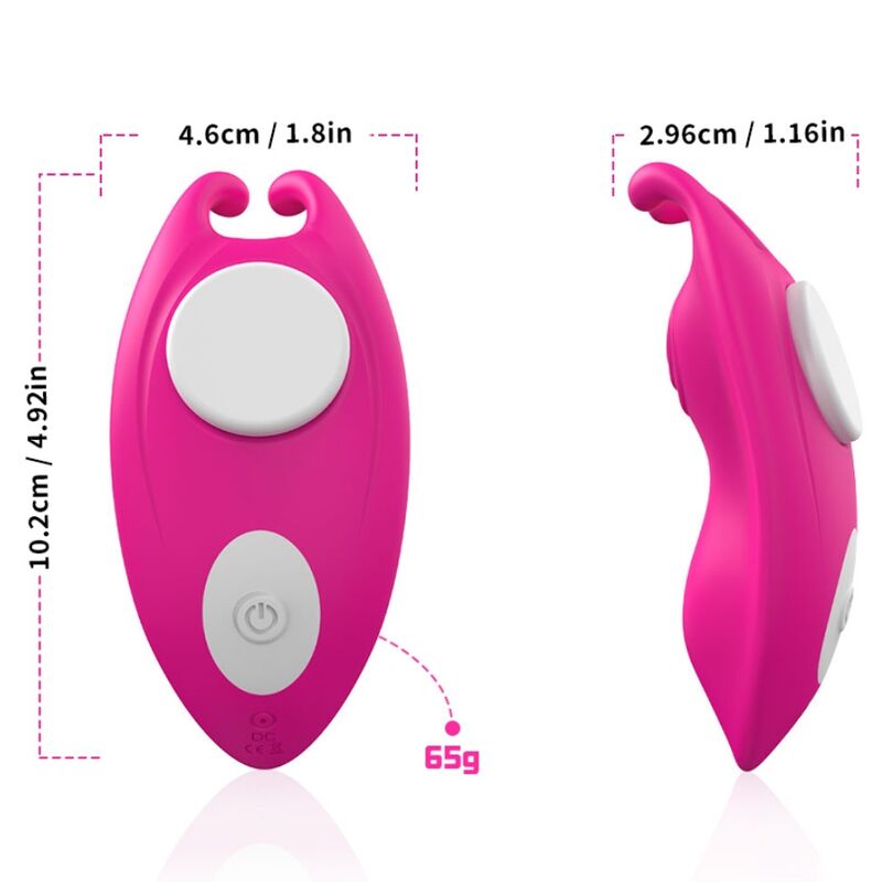 ARMONY - MUTANDINA INDOSSABILE HONEYBEE VIBRATORE G-SPOT FUCSIA - APP GRATUITA - immagine 3
