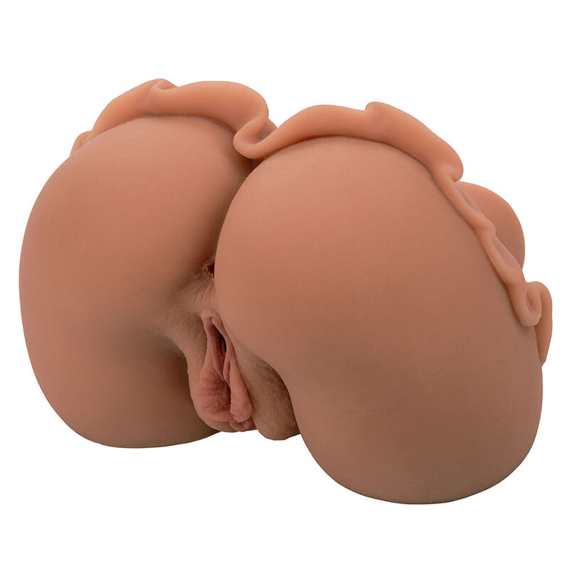 CALEXOTICS - LA REGINA DEL BENVENUTO DOPPIO MASTURBATORE REALISTICO CARAMELLO - immagine 2