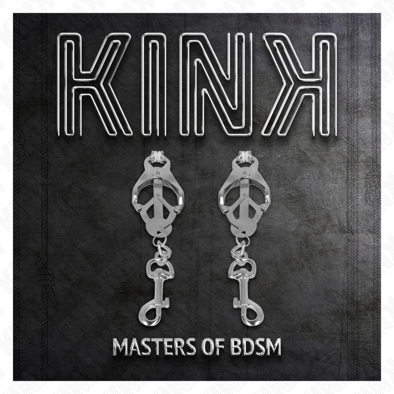 KINK - PINZE PER CAPEZZOLI TRIFOGLIO GIAPPONESE CON GANCI ARGENTO - immagine 5