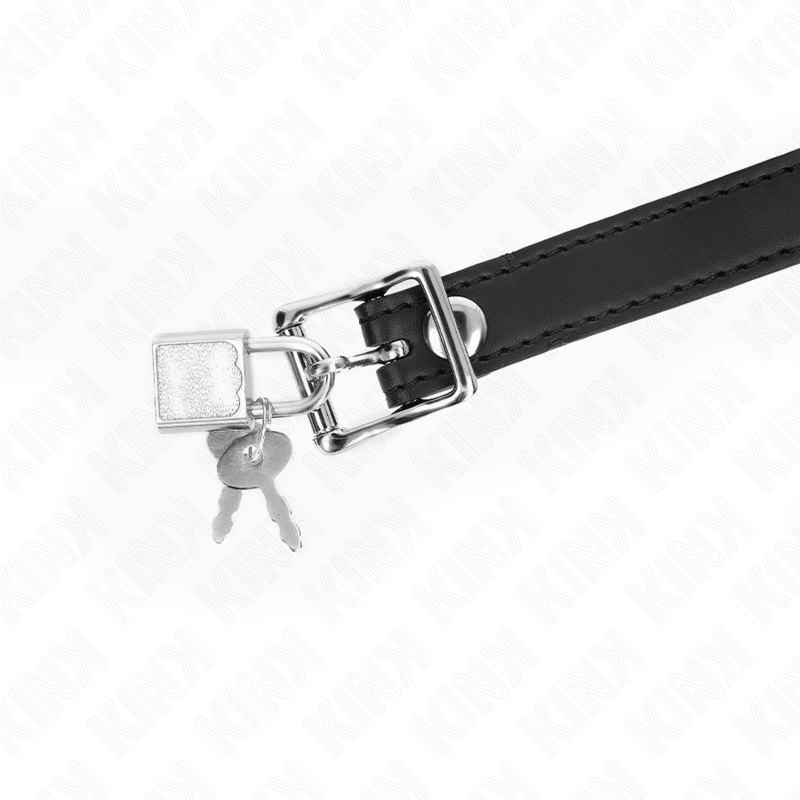 KINK - MODELLO 1 PALLA IN SILICONE 4 CM GAG CON SERRATURA 60 x 2 CM - immagine 4