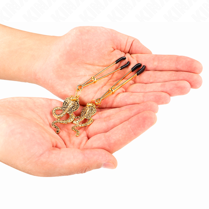 KINK - PINZE PER CAPEzzoli PENDENTI COBRA 6 CM - immagine 3