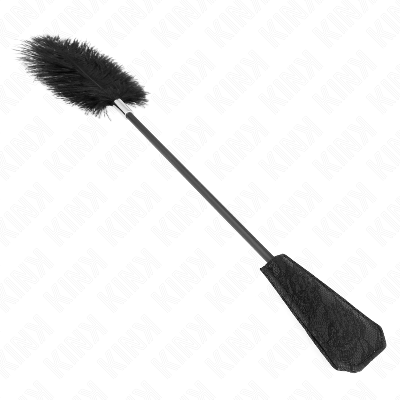 KINK - PIUME DI STRUZZO PER SOLLETICO CON PIZZO PALLET 56 CM - immagine 3