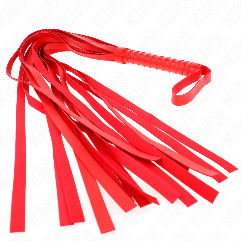 KINK - FRUSTA ROSSA MANICO CORTO CODA LUNGA 70 CM - immagine 4