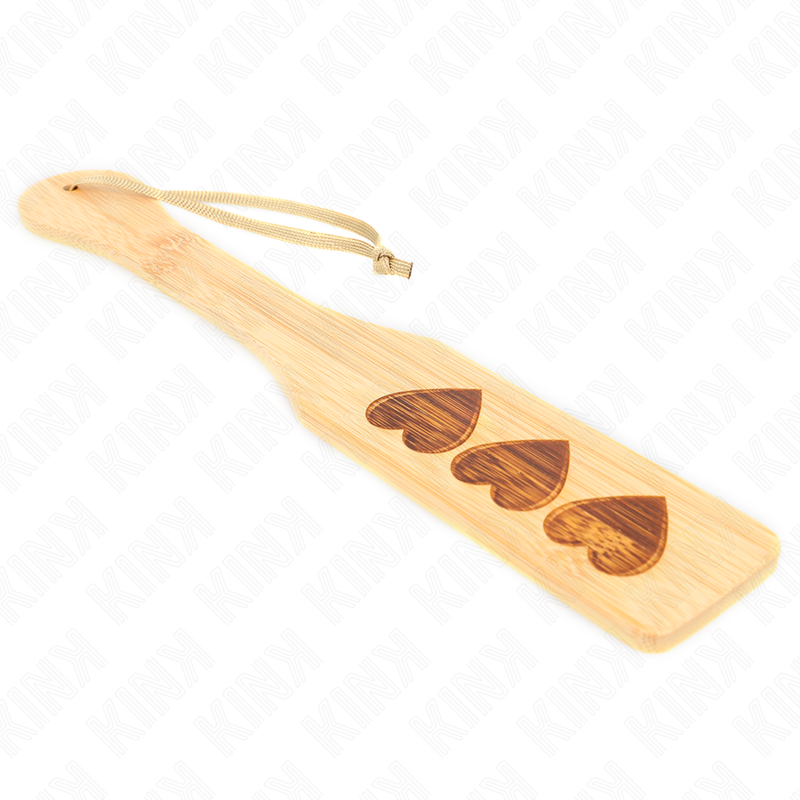 KINK - PALLET IN BAMBÙ DESIGN CUORE 32 X 5,5 CM - immagine 3