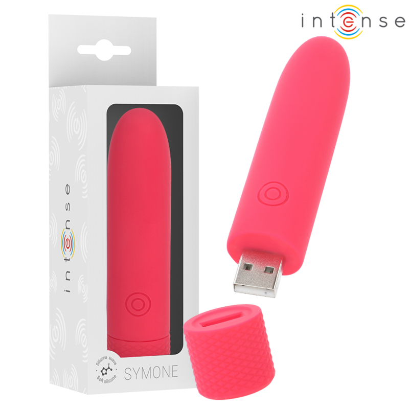 Proiettile Vibrante Symone – 10 CM x 2,2 CM – Intense