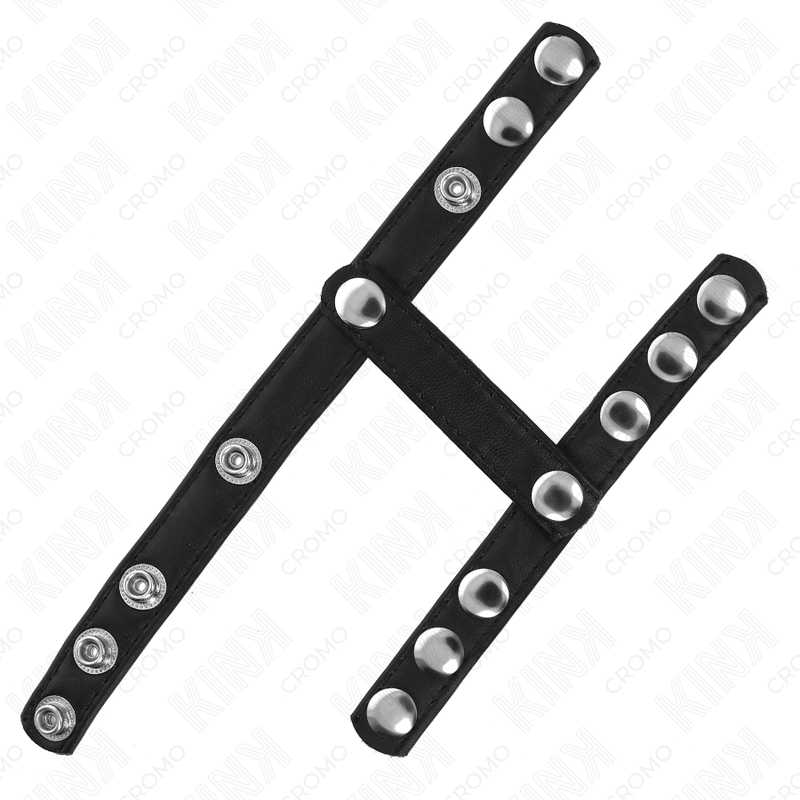 KINK - ANELLO PER PENE CON 3 CINGHIE REGOLABILI PER DIVISORE DELLE PALLE - immagine 4