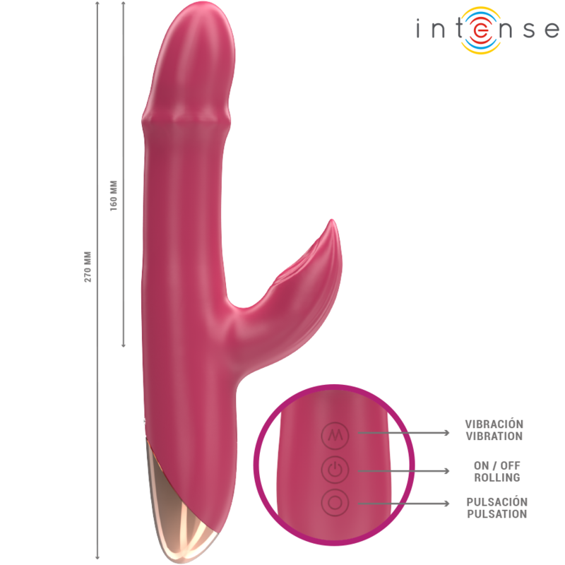 Intense Chloe - Vibratore Multifunzione 3 in 1 - immagine 5