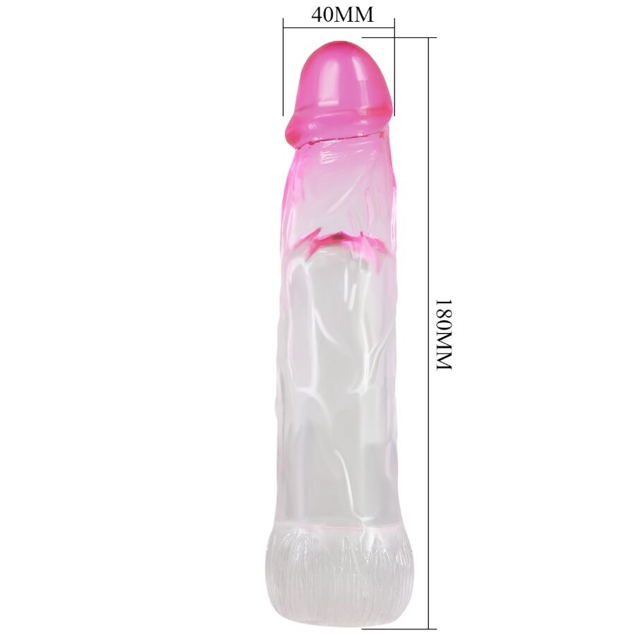 Pretty Love - Neron Guaina Realistica per Pene - 6 CM - immagine 4