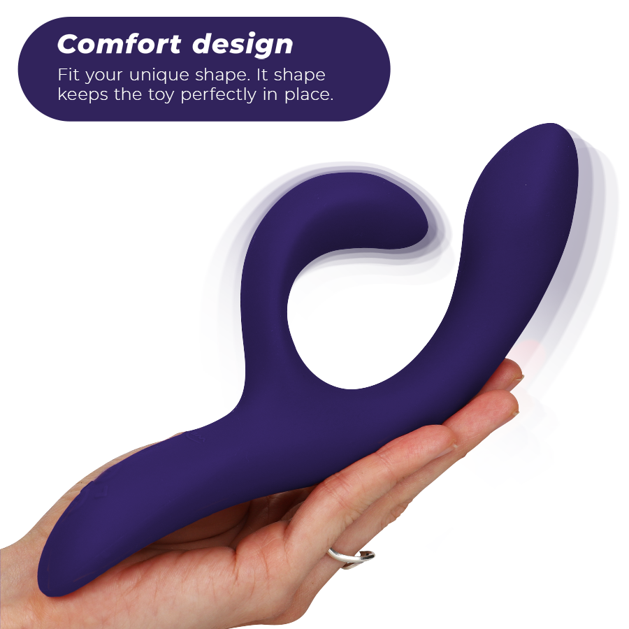 WE-VIBE - VIBRATORE NOVA 3 RABBIT BLU NOTTE - immagine 4
