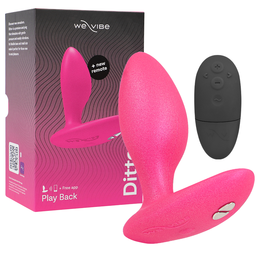 WE-VIBE – DITTO VIBRATORE PLUG ANALE ROSA