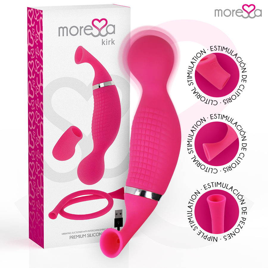 MORESSA - KIRK PREMIUM SILICONE RICARICABILE
