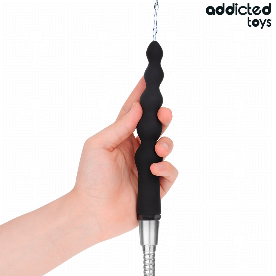 ADDICTED TOYS - PULITORE ANALE CON ADATTATORE UNIVERSALE MODELLO 5 - immagine 3