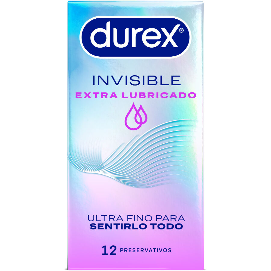 DUREX - INVISIBILE EXTRA LUBRIFICATO 12 UNITÀ