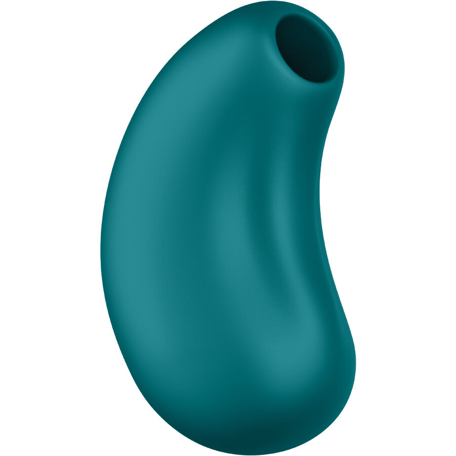 FUN FACTORY - CHERIE DOUBLE AIR PULSE VIBRATORE BOTTIGLIA VERDE - immagine 2