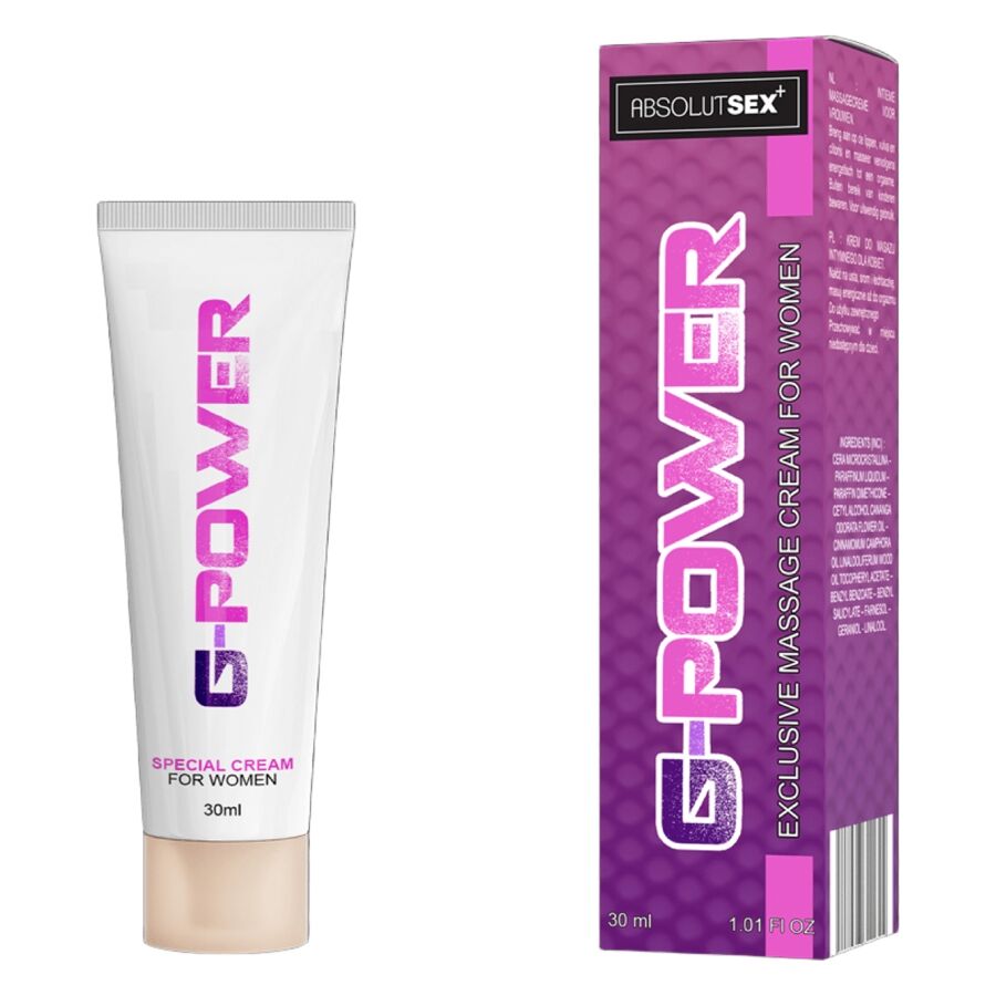 G-POWER ORGASMO CREMA DONNA 30ML