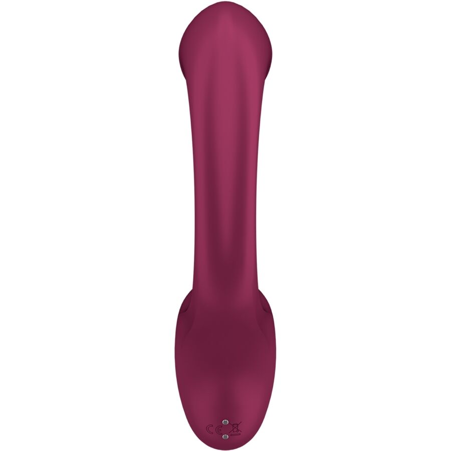SATISFYER - G PER DEA 2 VIBRATORE CONIGLIO BOTTIGLIA BORDEAUX - immagine 5