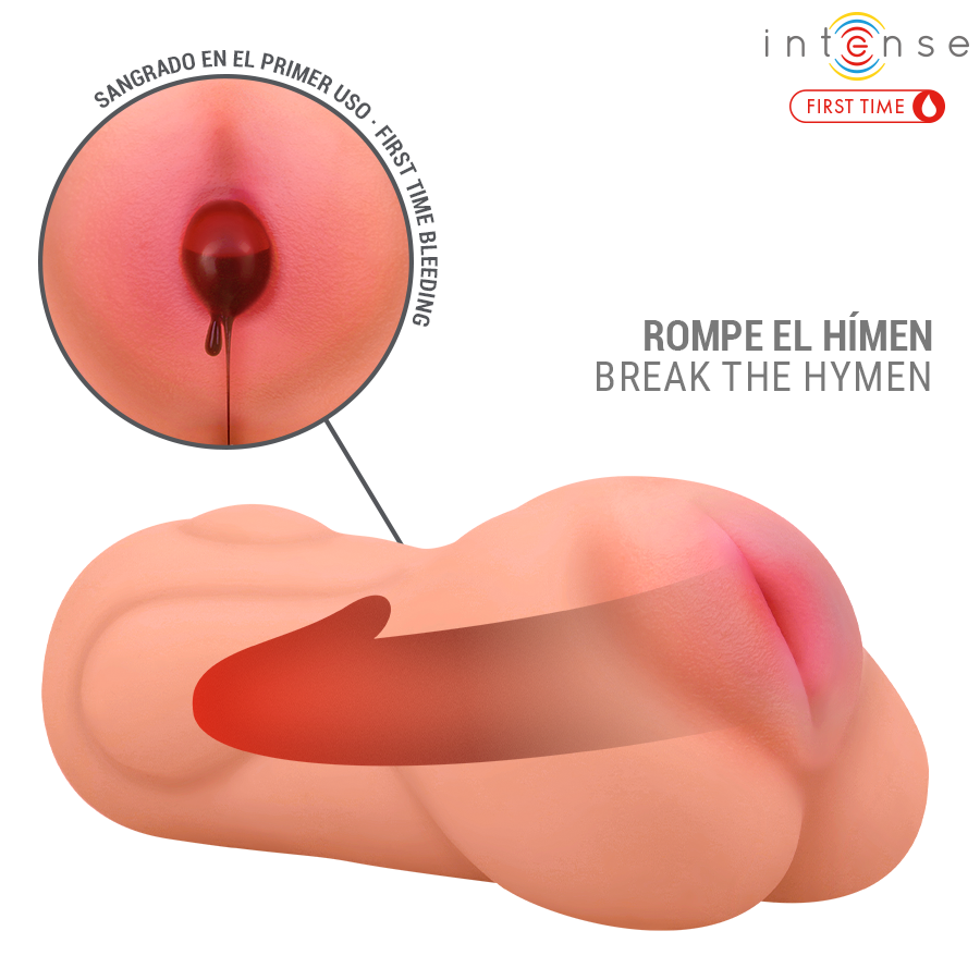 INTENSE FIRST TIME - SOPHIE VERGINE MASTURBATORE CON SANGUINAMENTO - immagine 4