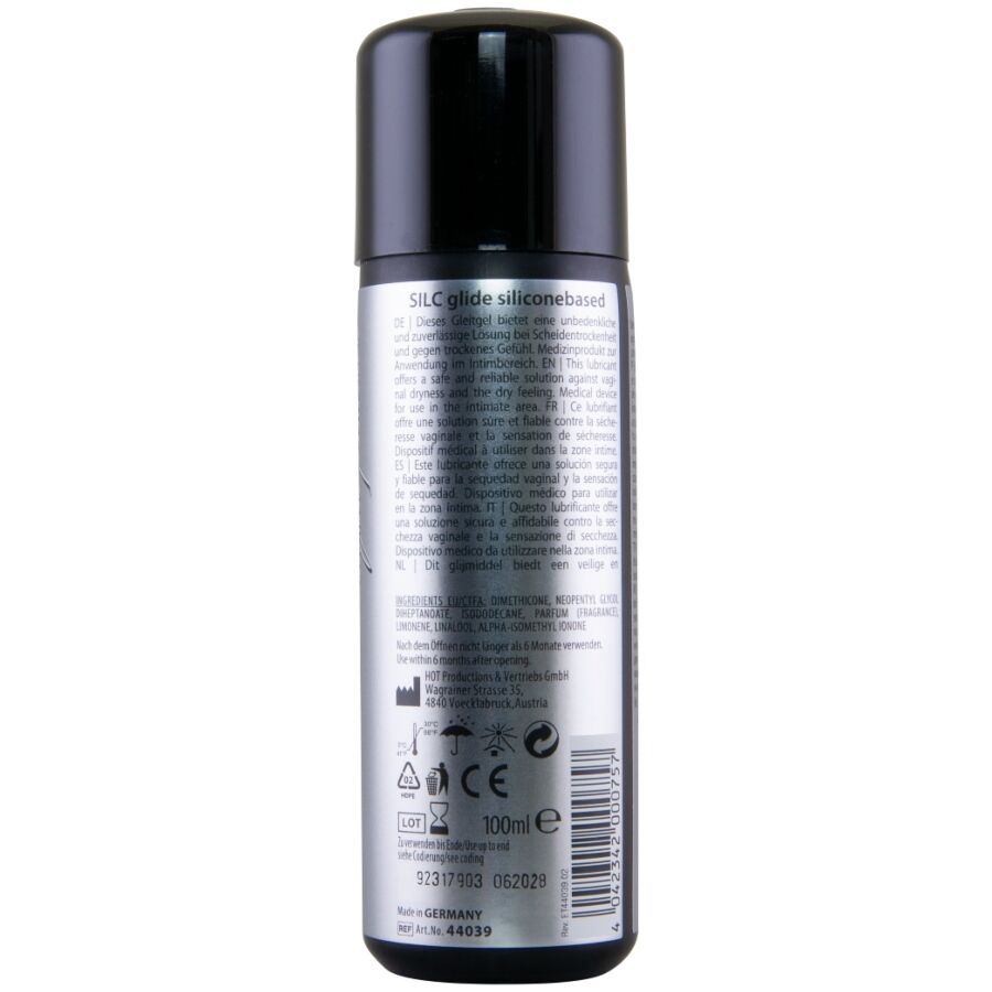 HOT - LUBRIFICANTE A BASE DI SILICONE SILC GLIDE 100 ML - immagine 3