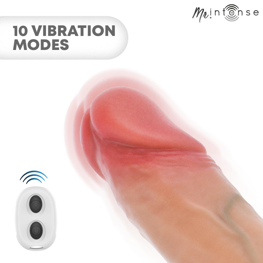 MR INTENSE - ARNOLD M GUAINA VIBRANTE ULTRA-REALISTICA PER PENE 14,5 CM -Ø- 4 CM - immagine 2