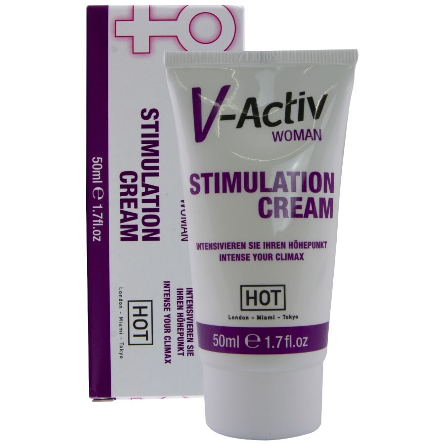 HOT - V-ACTIV CREMA STIMOLANTE DONNA 50 ML