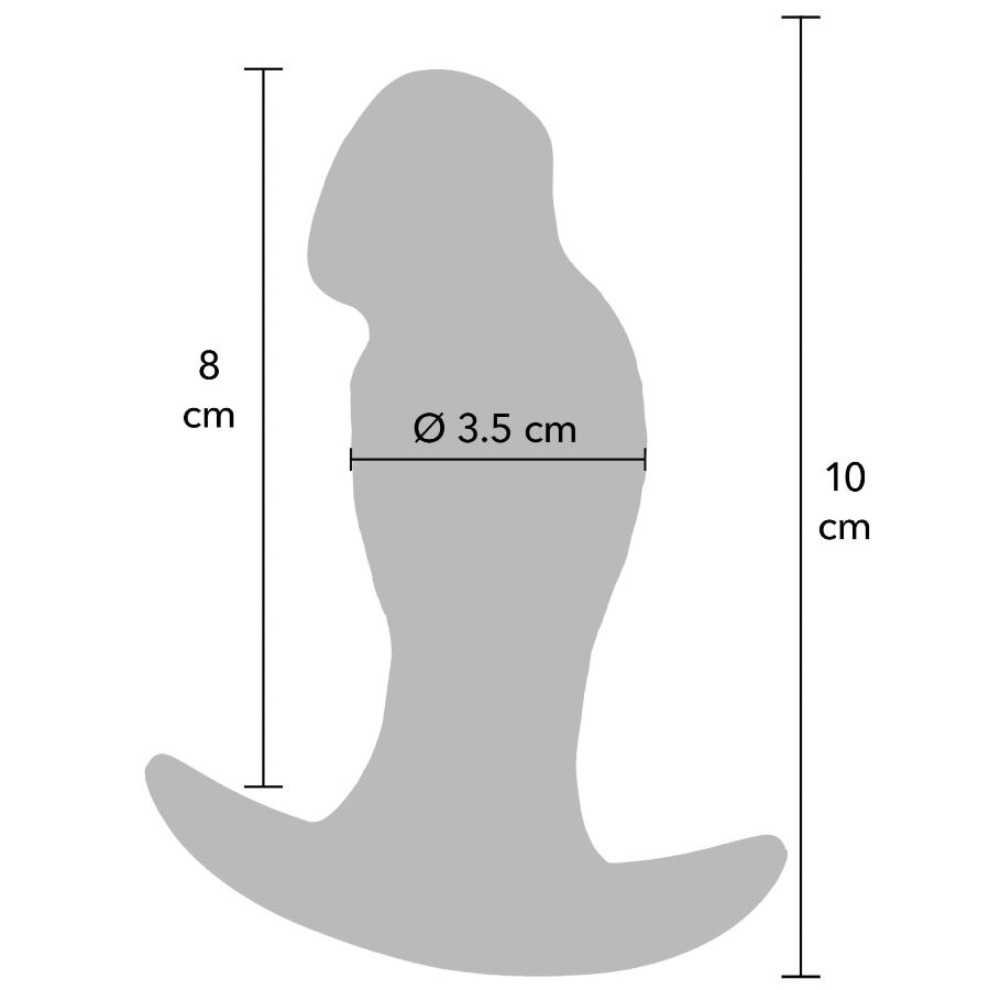 HIDDEN DESIRE - INFERNO REALISTICO DILATATORE ANALE 10 CM - immagine 5