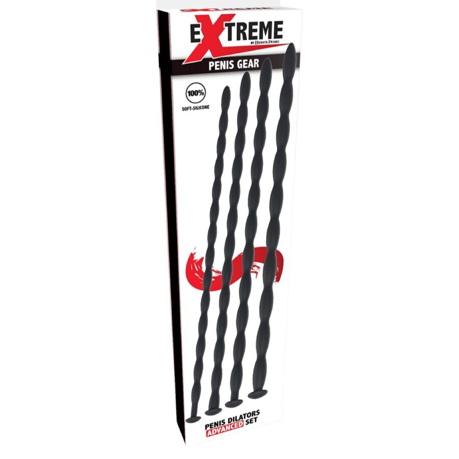 HIDDEN DESIRE - EXTREME ADVANCED SET DI DILATATORI URETRALI 4 UNITÀ - immagine 3