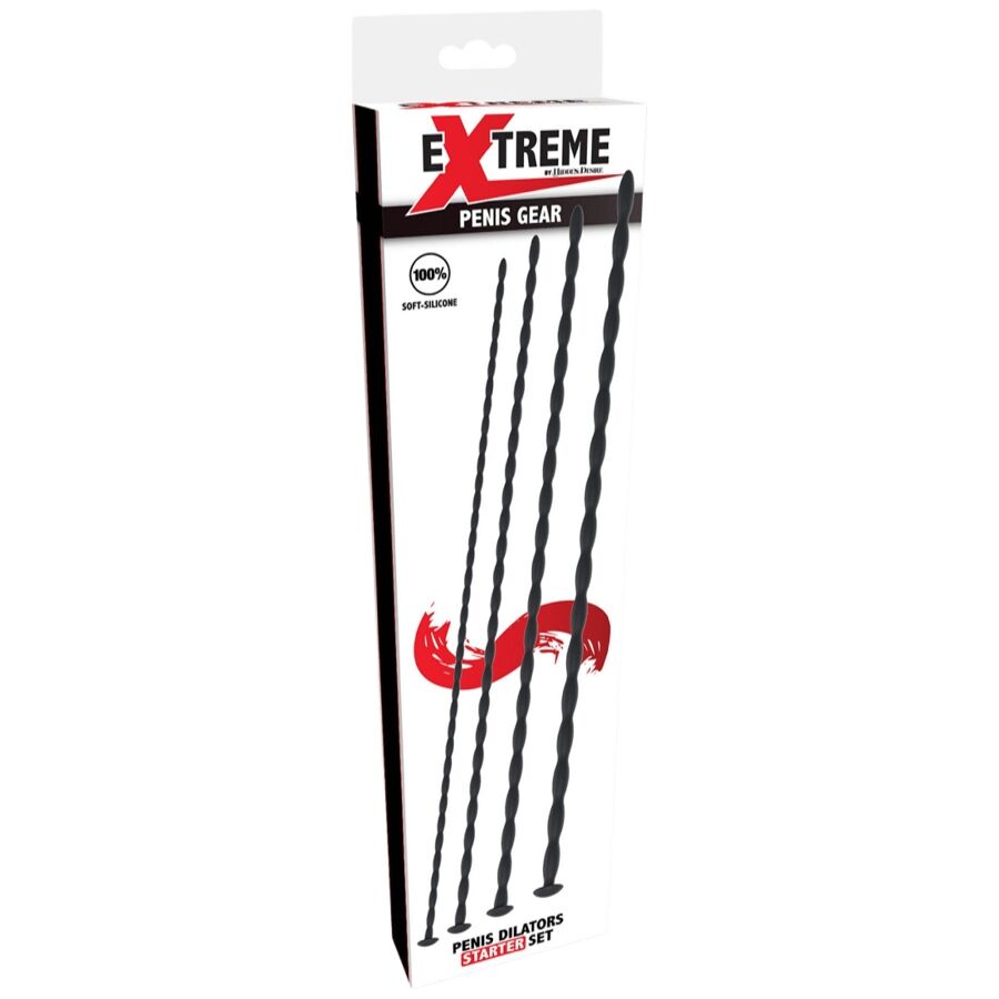 HIDDEN DESIRE - EXTREME STARTER SET DI DILATATORI URETRALI 4 UNITÀ - immagine 3