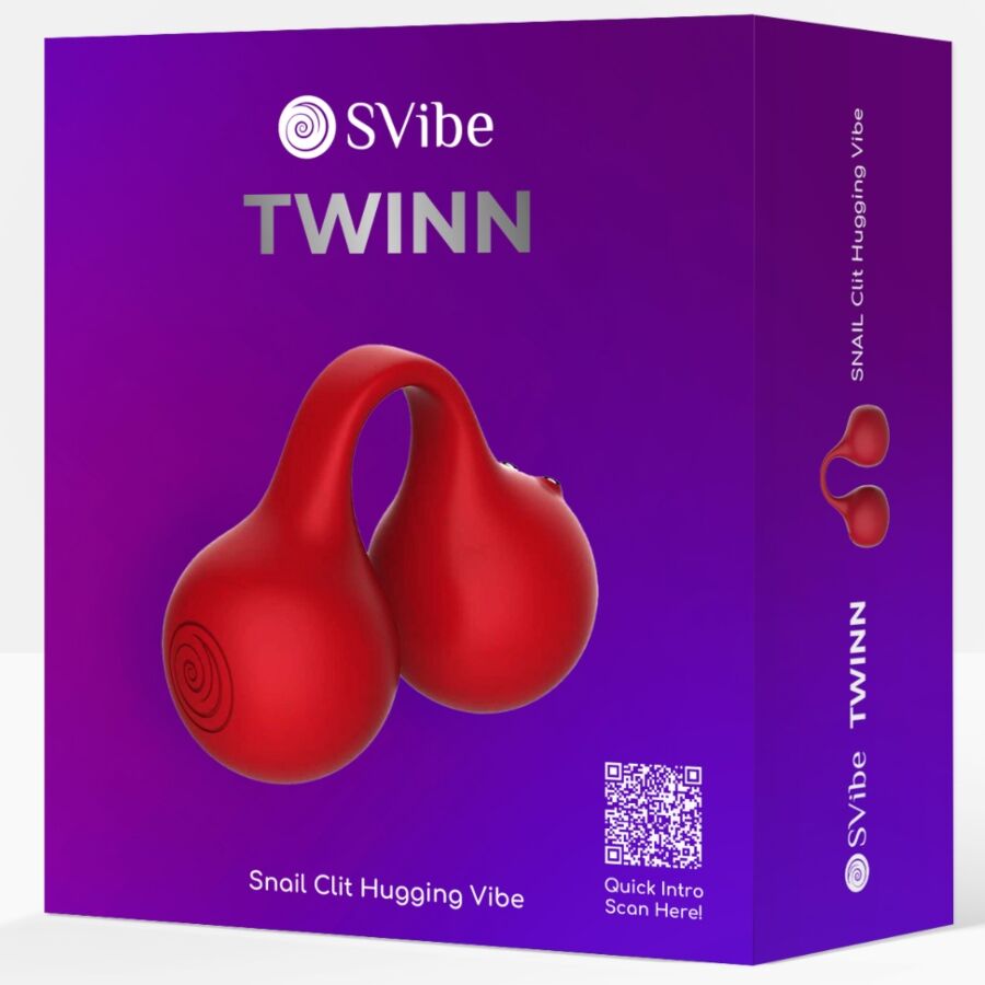 SNAIL VIBE - TWINN VIBRATORE A DITA CHERRY - immagine 4