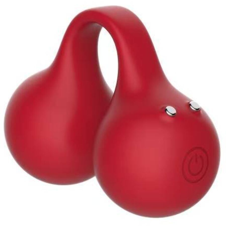 SNAIL VIBE - TWINN VIBRATORE A DITA CHERRY - immagine 2
