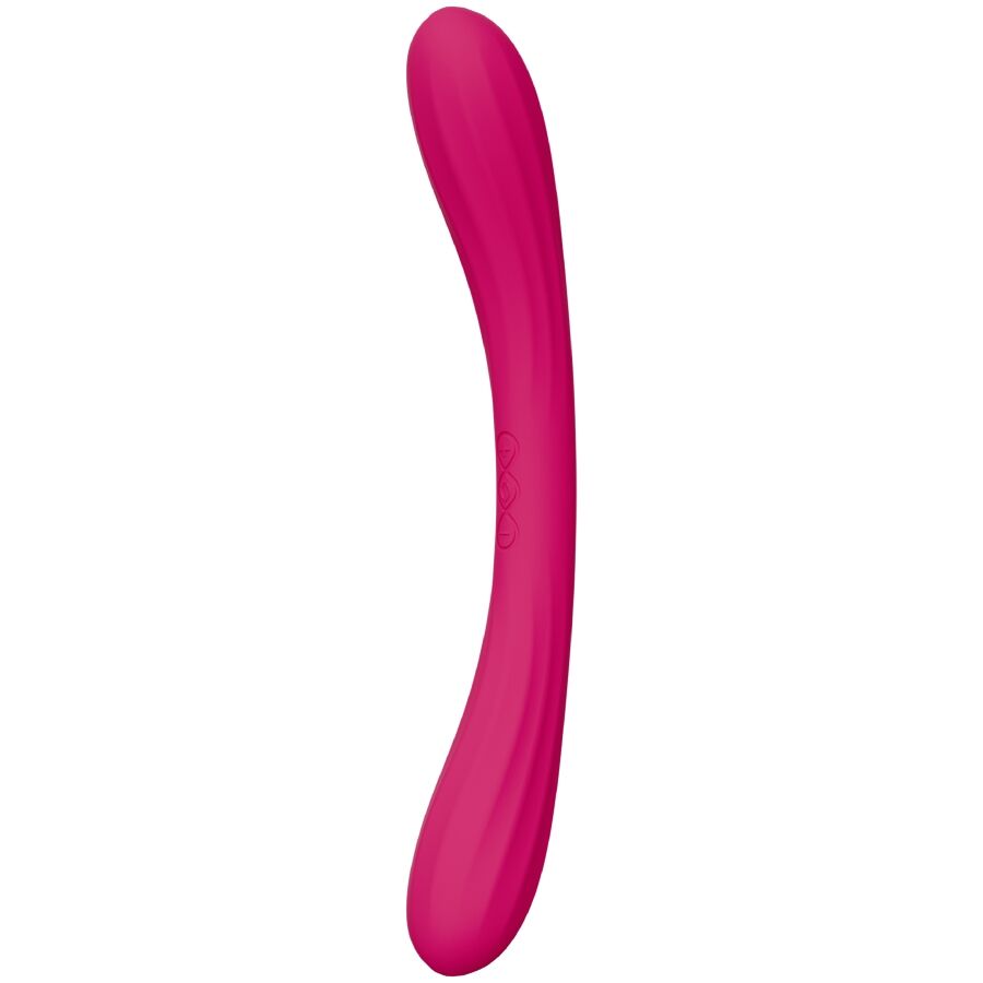 LELO - BOOMERANG VIBRATORE A DOPPIA ENDA CERISE - immagine 2