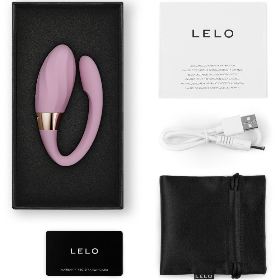 LELO - TIANI VIBRATORE PER COPPIE TWIST ROSA TENUE - immagine 2