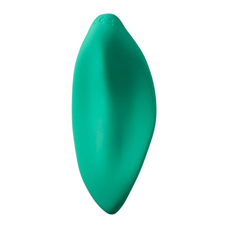 ROMP - WAVE VIBRATORE A ONDE STIMOLATORE CLITORIDEO FORMA ERGONOMICA VERDE ACQUA - immagine 3