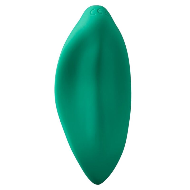 ROMP - WAVE VIBRATORE A ONDE STIMOLATORE CLITORIDEO FORMA ERGONOMICA VERDE ACQUA - immagine 4